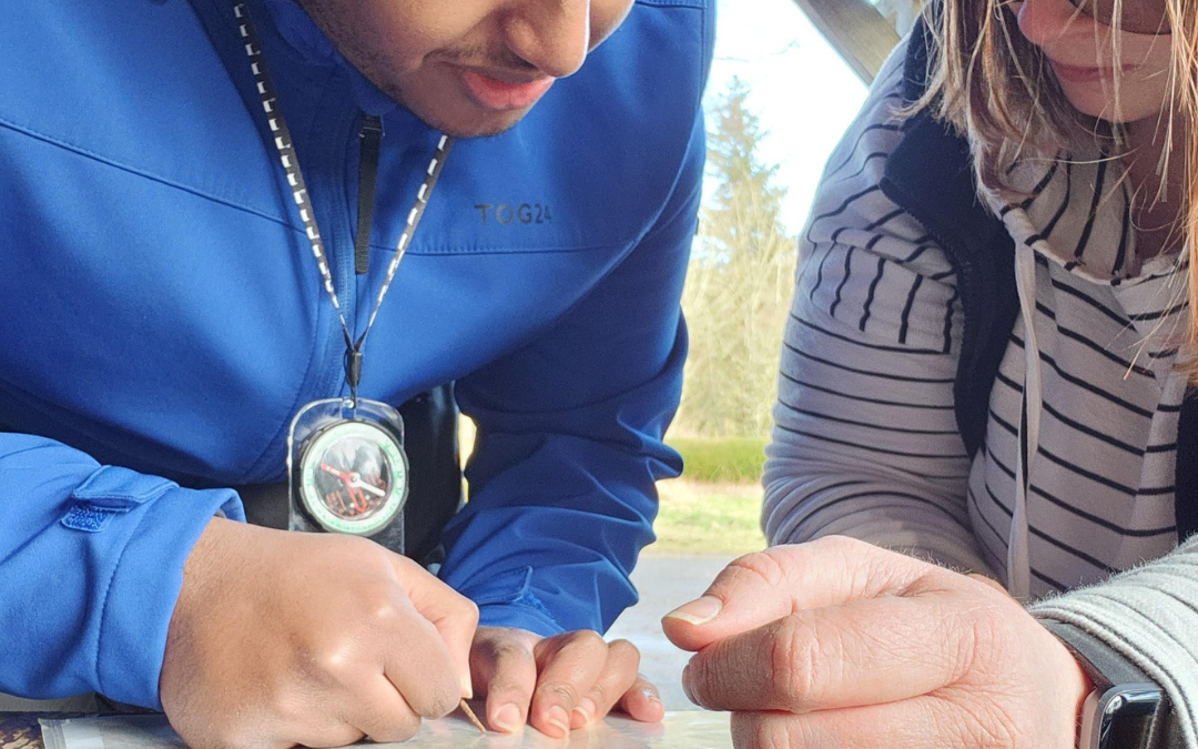 Navigation Skills in Bonnie Weather!